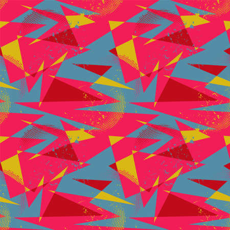 Urban seamless curved geometry abstract pattern