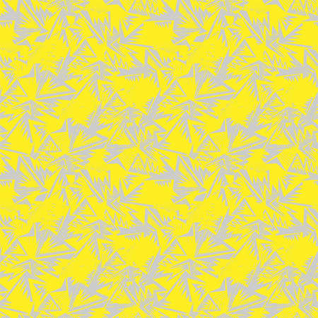 Urban abstract seamless pattern with curved geometry elements and spots