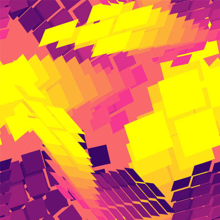 Unusual abstract seamless artwork with wave hand drawn pattern