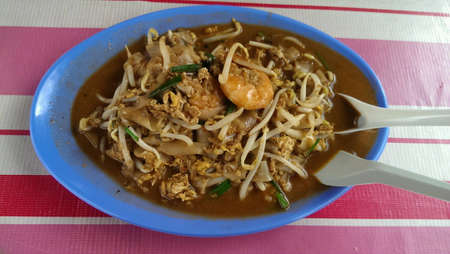 Penang famous char kuey teowの素材