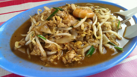 Penang famous char kuey teowの素材