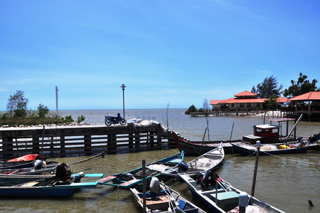 View from jettyのeditorial素材