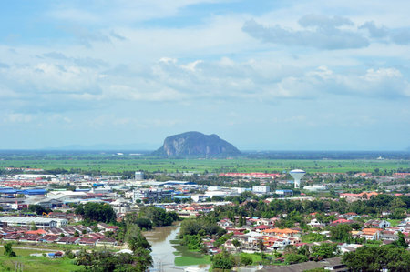 Top view of Gunung Keriang