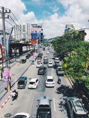 Thailand roadの素材