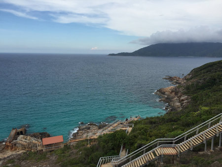 Island view from topの素材