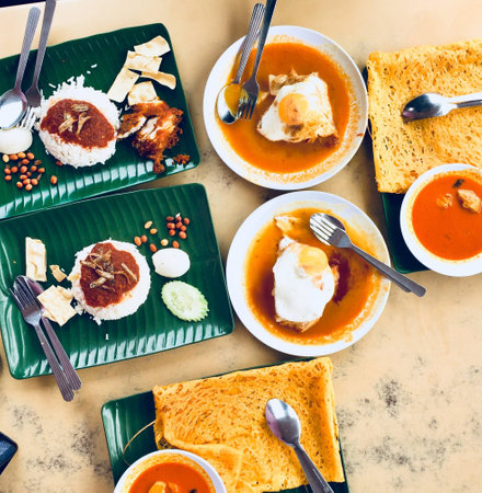 Malaysian breakfast styleの素材