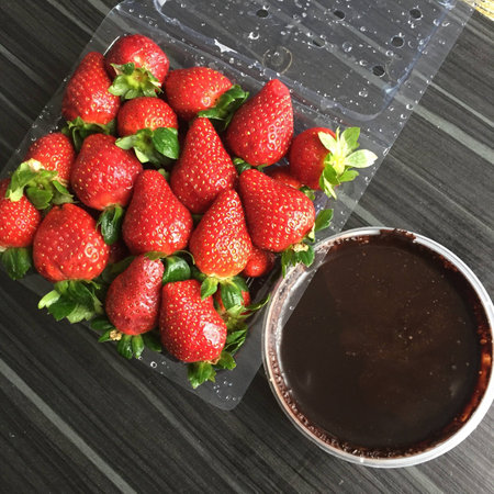 Strawberry with chocolateの素材
