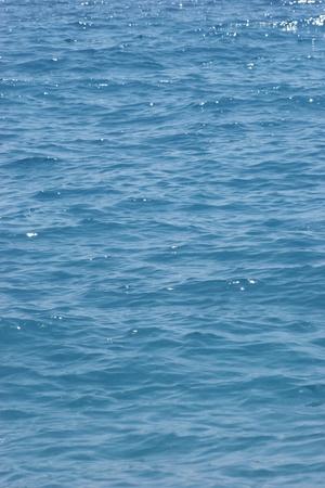 blue sea water in the open seaの写真素材