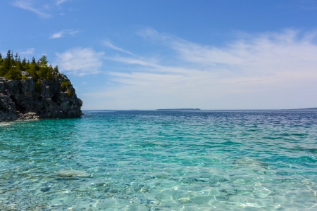 Beautiful landscape lake side view during the summerの写真素材