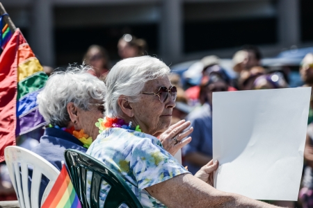 Minneapolis, Minnesota - June 30: Twin Cities LGBT Pride Parade 2013, in Minneapolis,MN, on June 30, 2013.のeditorial素材