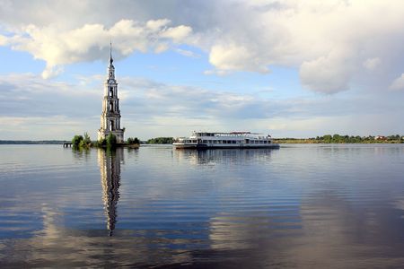 On the riverの写真素材