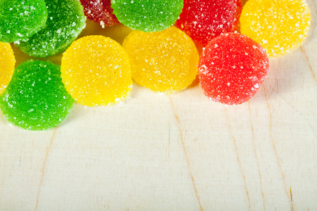 background from colorful sweets of sugar candies macroの写真素材