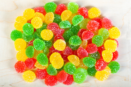 background from colorful sweets of sugar candies macroの写真素材