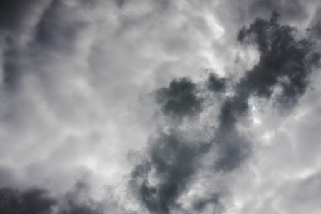 abstract background from sky and dark storm clouds. cloudscape thunderstorm. texture clouds thunder stormの写真素材