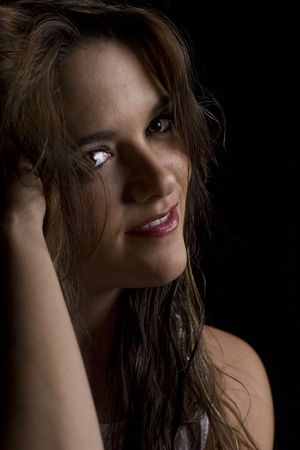Portait of a women in her twentyの写真素材