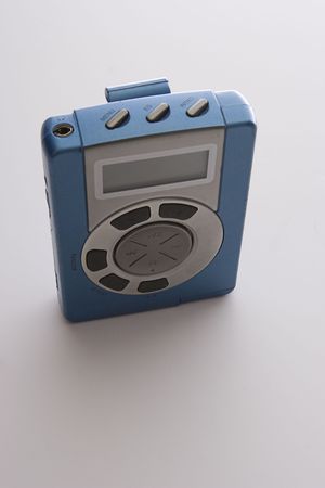 MP3 playing device without headphonesの写真素材
