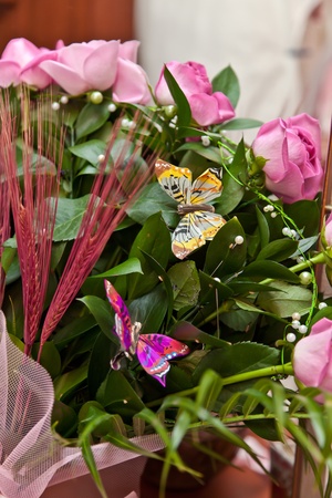 Bouquet of rosesの写真素材