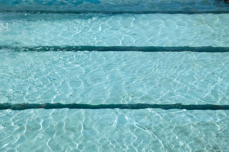 Water in poolの写真素材