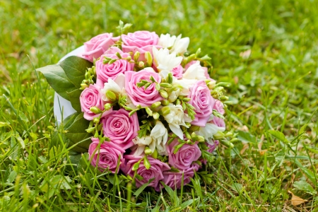 Wedding bouquetの写真素材