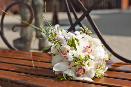 Wedding bouquetの写真素材