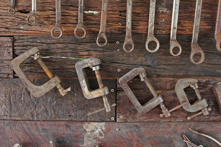 Technician tool,  keep at the wall,  for the next generation has seen.