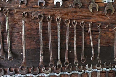 Technician tool,  keep at the wall,  for the next generation has seen.