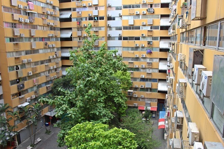 NONTHABURI, THAILAND â JULY 30, 2018:  City community photograph,  be photograph of NONTHABURI province,  show the tall condominium.のeditorial素材