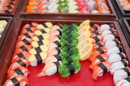 Thai shop, there are a lot of goods and different kind for people who differ of taste.の写真素材