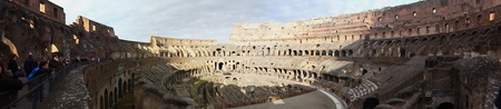 Italy, Attractions  Rome . Stitched Panoramaのeditorial素材