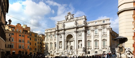 Italy, Attractions  Rome . Stitched Panoramaのeditorial素材