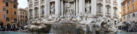 Italy, Attractions  Rome . Stitched Panoramaのeditorial素材