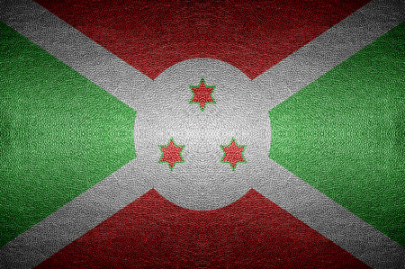 closeup Screen Burundi concept on PVC leather for backgroundの写真素材