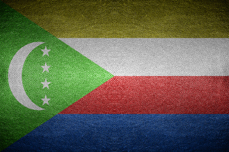 closeup Screen Catalonia concept on PVC leather for backgroundの写真素材