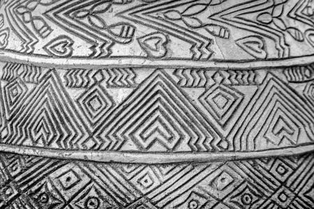 wave pattern on cement texture oldの写真素材