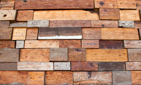 wood block with knot steel backgroundの写真素材