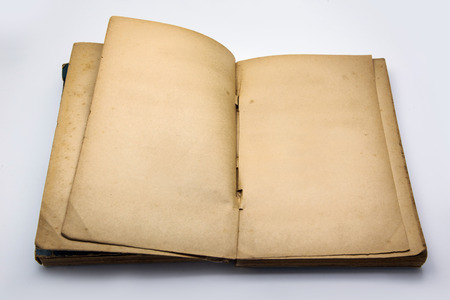 old paper vintage book texture for backgroundの写真素材