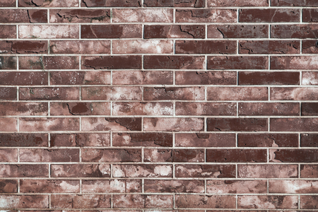 close up old red brick wall texture backgroundの写真素材