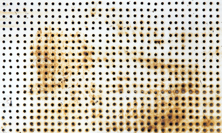 old and rusty steel backgroundの写真素材