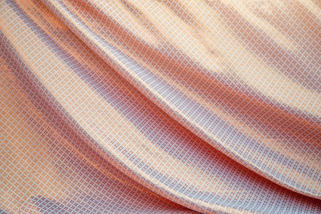 close up thai silk fabric texture background. Thai fabric pattern handmade is uniqueの写真素材