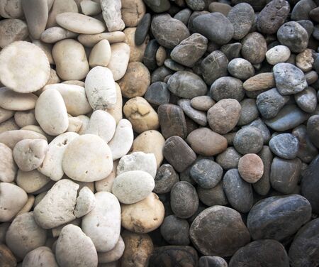 abstract two tone of stone for decorationの写真素材