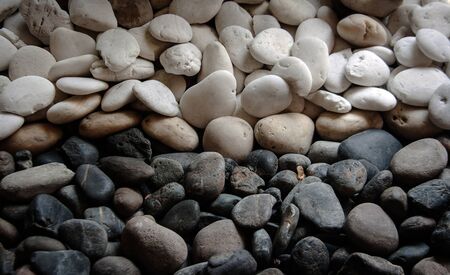 abstract two tone of stone for decorationの写真素材