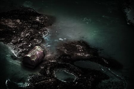 Toxic in the swampの写真素材