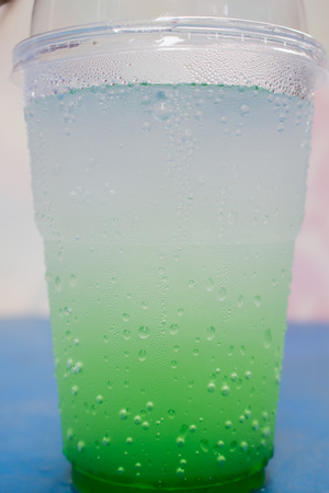 Green sodaの写真素材