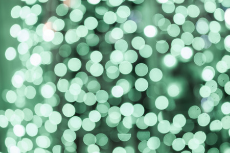 Blurred of green lightの写真素材
