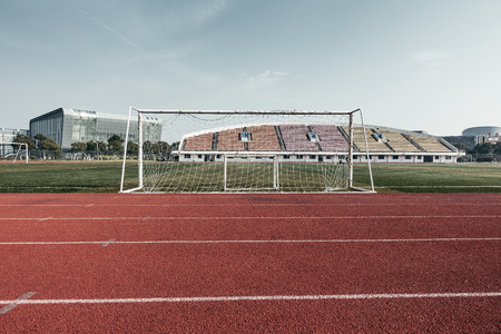 The school playground fieldのeditorial素材