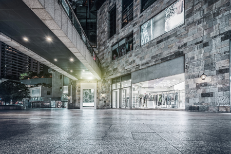 luxury buildings of a modern cityのeditorial素材