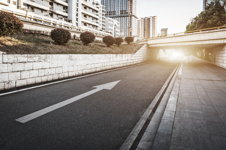 Modern urban interchange expresswayの写真素材
