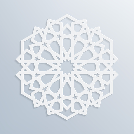 Islamic greeting card. Eid mubarak ramadan celebration template. Vector illustrationのイラスト素材