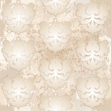 illustration, pattern Baroque. Elegant luxury texture for wallpapers, backgrounds and page fill.のイラスト素材