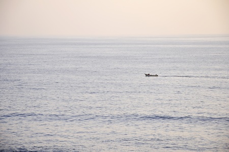 Fishing boat, region chileの写真素材
